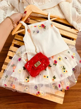 ست تاپ دامن گلدوزی