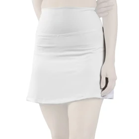 دامن کشاله دار تنیسی مدل SRN-6117 سفید