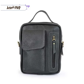 کیف دوشی چرم مدل ساسان BJ20