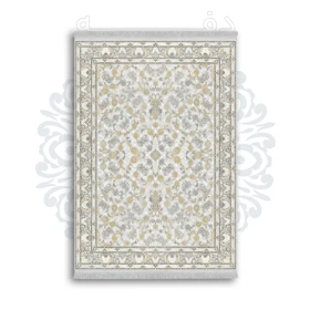 *جدید* فرشینه از جنس پارچه شانل مخمل ترک طرح فانتزی برند دفه کد 44