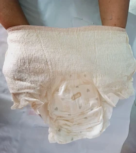 نواربهداشتی شورتی بسته 5 عددی جلد بنفش کد 105588