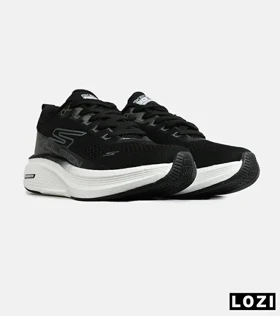 کفش کتانی طبی ورزشی مشکی طوسی SKECHERS Propulsion مدل 7878