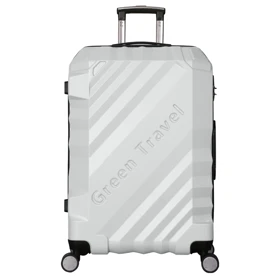 چمدان Green Travel مدل GT-40366-L سایز بزرگ (سفید صدفی)