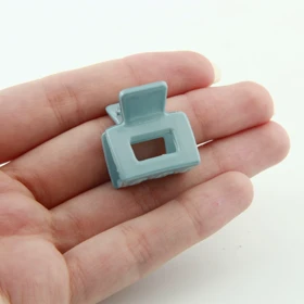 کلیپس دخترانه مربعی (آبی روشن)