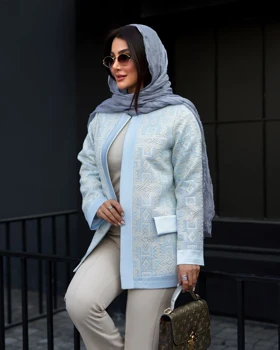کت مجلسی ژاکارد مدل بهار
