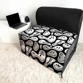 کاناپه تخت شو یک نفره فانتزی اموجی مدل M1154
