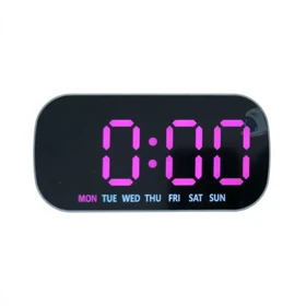 ساعت دیجیتال رومیزی مدل DS-5507 (صورتی)