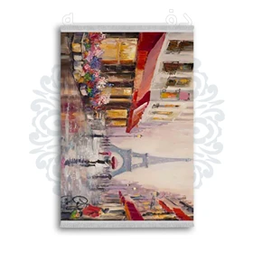 *جدید* فرشینه از جنس پارچه شانل مخمل ترک طرح فانتزی برند دفه کد 2301