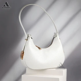 کیف زنانه مدل باگت Women HandBag A3 (سفید)