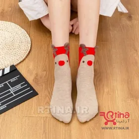 جوراب فانتزی زنانه مدل RT-Christmas Socks