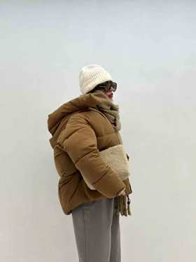 کاپشن پفکی