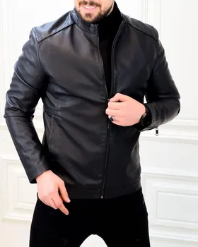 کاپشن چرم کد 2316