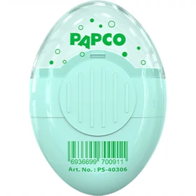 تراش مخزن دار پاپکو Papco مدل PS-403 پاک کن دار کمبو (سبز)