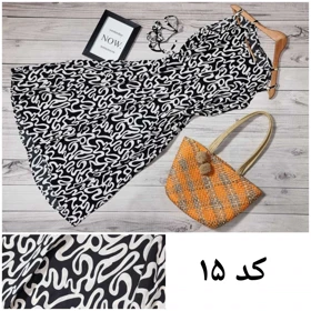 پیراهن ساحلی دوبند مروارید زنانه