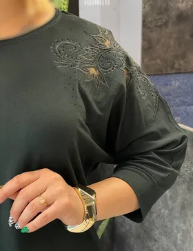 بلوز گلدوزی کندو کد : b0013