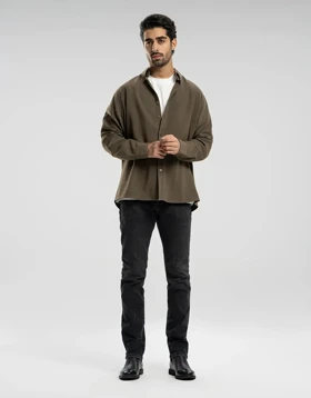 آستین بلند گاباردین