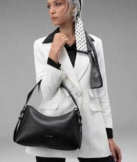 کیف دستی زنانه چرم مصنوعی دسته دار دیوید جونز DAVIDJONES
