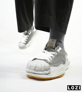 کفش کتانی مردانه خاکستری ADIDAS BLAKEY MMY LOW SNEAKER