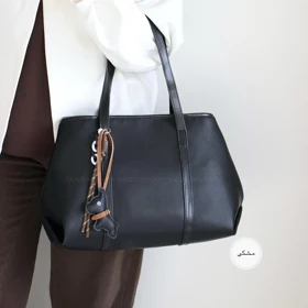 کیف زنانه بزرگ مدل وانیا (مشکی)