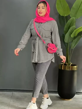 مانتو پریدخت 1090166 (طوسی)