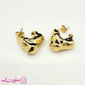 گوشواره دخترانه فانتزی با قفل میخی