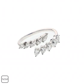 انگشتر نقره زنانه کد 451258