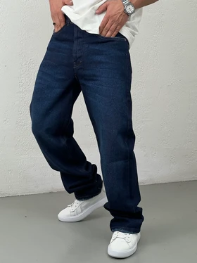 شلوار جین مردانه نیم بگ 4097-1