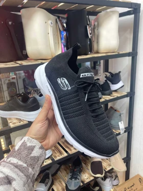 کتانی اسکیچرز مردانه زیره EVA مشکی