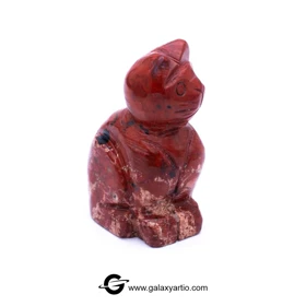 مجسمه تراش دست گربه جاسپر سرخ