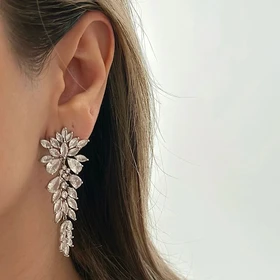 گوشواره زنانه مجلسی کد 386