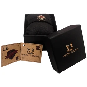 دستبند چرم وارک مدل آرشیدا کد rb231