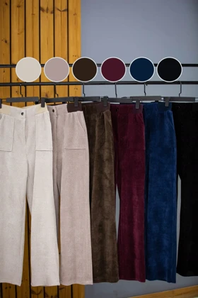 شلوار زنانه جیب رو