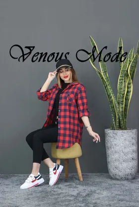 مانتو چهارخونه