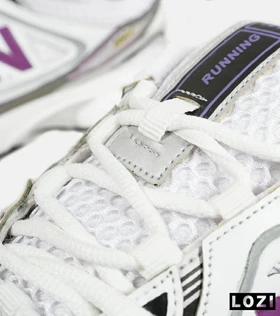 کفش کتانی مردانه و زنانه سفید بنفش NEW BALANCE 1064 V.2