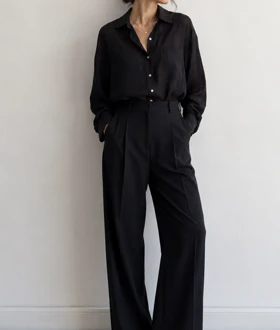 شومیز وارداتی مشکی زارا | ZARA BLACK