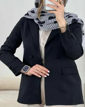 کت یقه انگلیسی دو دکمه(1)کد3380