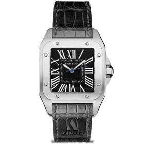 ساعت مردانه کارتیه Cartier Santos 100-SK2