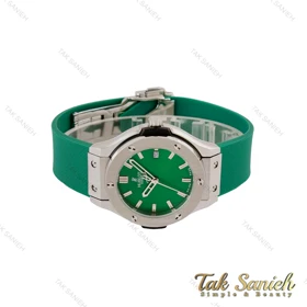 ساعت هابلوت زنانه سبز قاب سیلور Hublot-5189-L