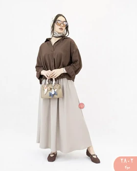 دامن سیلک LVکد 2802