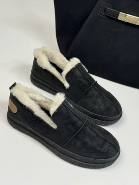 کالج یقه خزدار (506) (مشکی)