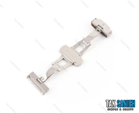قفل پروانه ای ضامن دار ساعت مچی مدل Watch-Lock-2207-G-L
