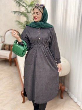 پیراهن کبریتی کمرگت2147