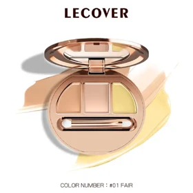 پالت کانسیلر کرمی لیکاور Lecover Cream Concealer Palette (FAIR.01)