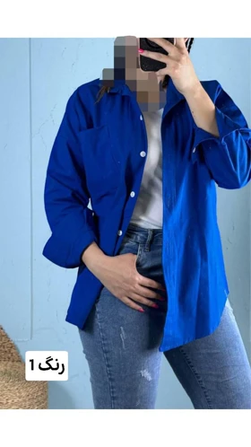 شومیز مانتویی پونه زنانه 43700