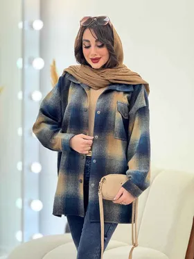 شکت چهارخونه تک جیب شینا