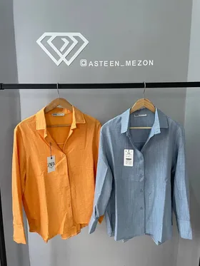 شومیز راه راه شاین(ZARA)