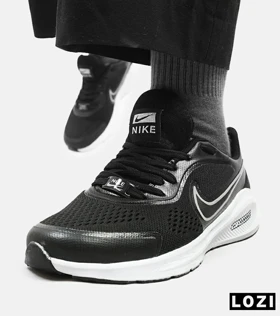 کفش کتانی مردانه و زنانه مشکی نایک NIKE PEGASUS V10