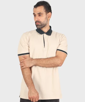 تیشرت یقه دار مردانه ساده 0597