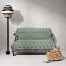 شال مبل ریش دار classic 394