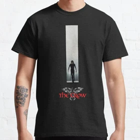 تیشرت کلاغ | تیشرت The Crow طرح Crow theatrical art کد 130584